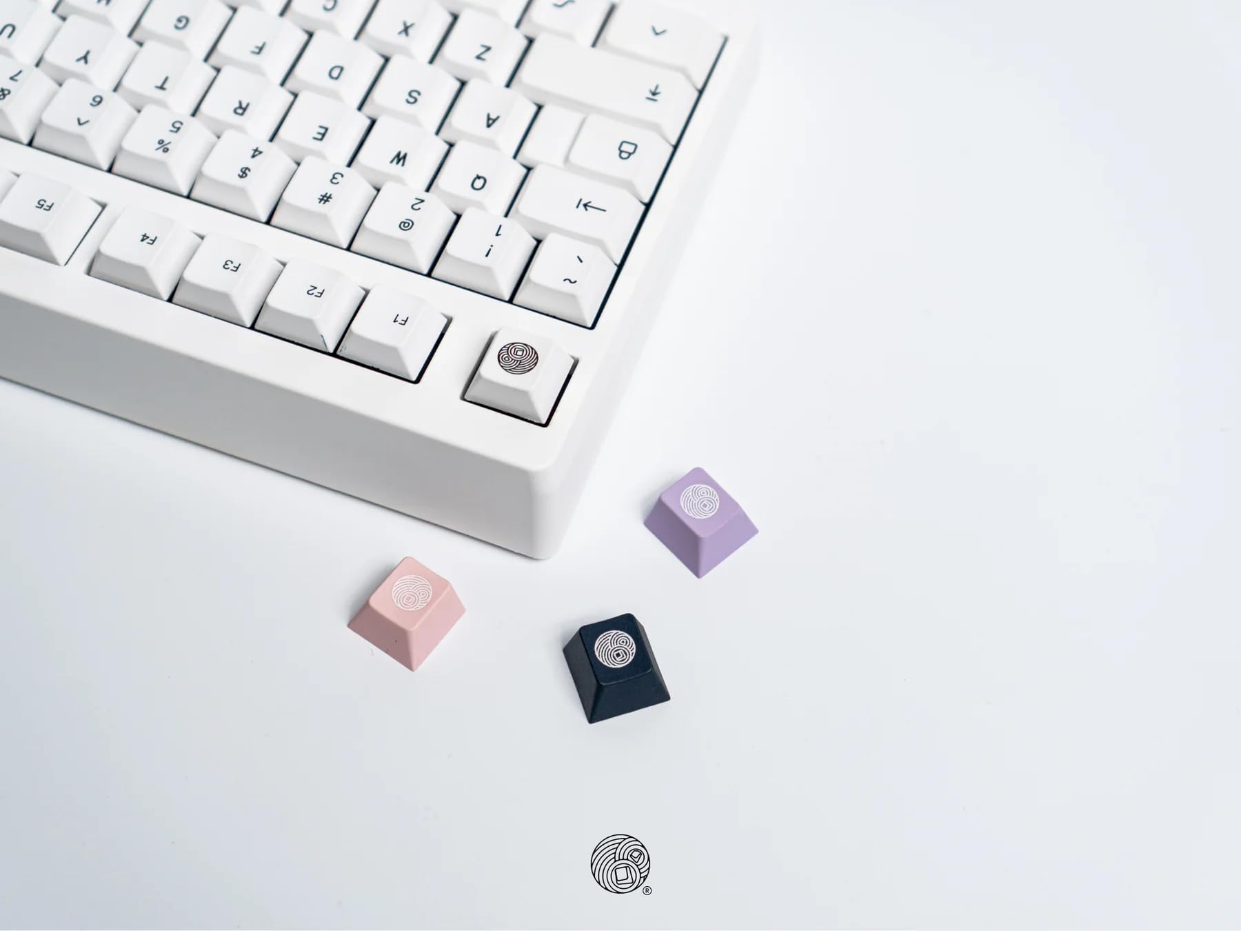 Amazon.in: Buy MONOKEI Standard Keyboard (Blush Pink with Silent